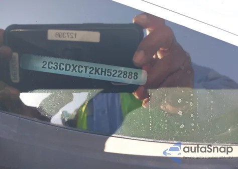 2019 Dodge Charger R/T Rwd из США, поврежденный, VIN 2C3CDXCT2KH522888